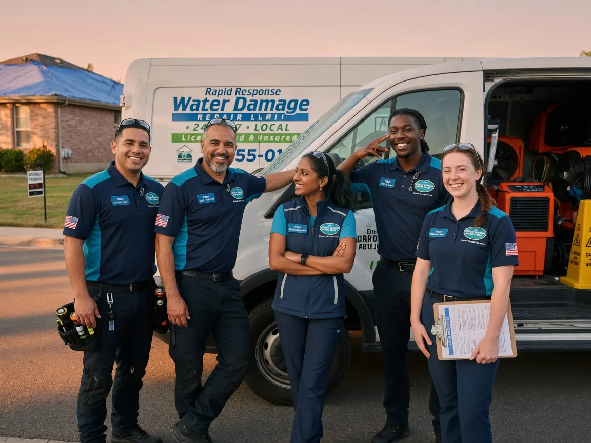 Water Damage Restoration company in Davilla, TX