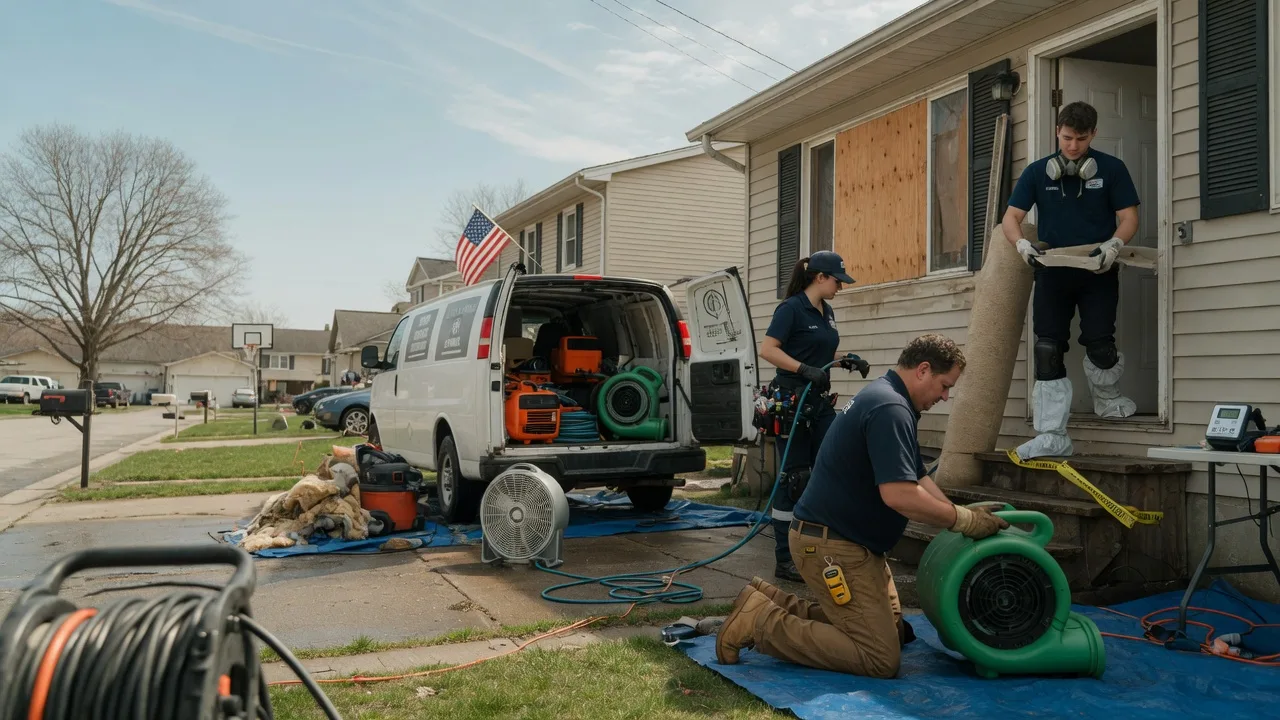 Water Damage Restoration in Davilla, TX near me